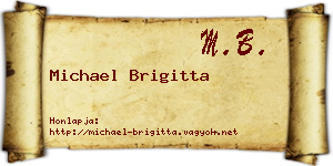 Michael Brigitta névjegykártya